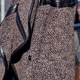 Chocolate Wool Coat Long Coat Batwing Sleeve Maxi Coat