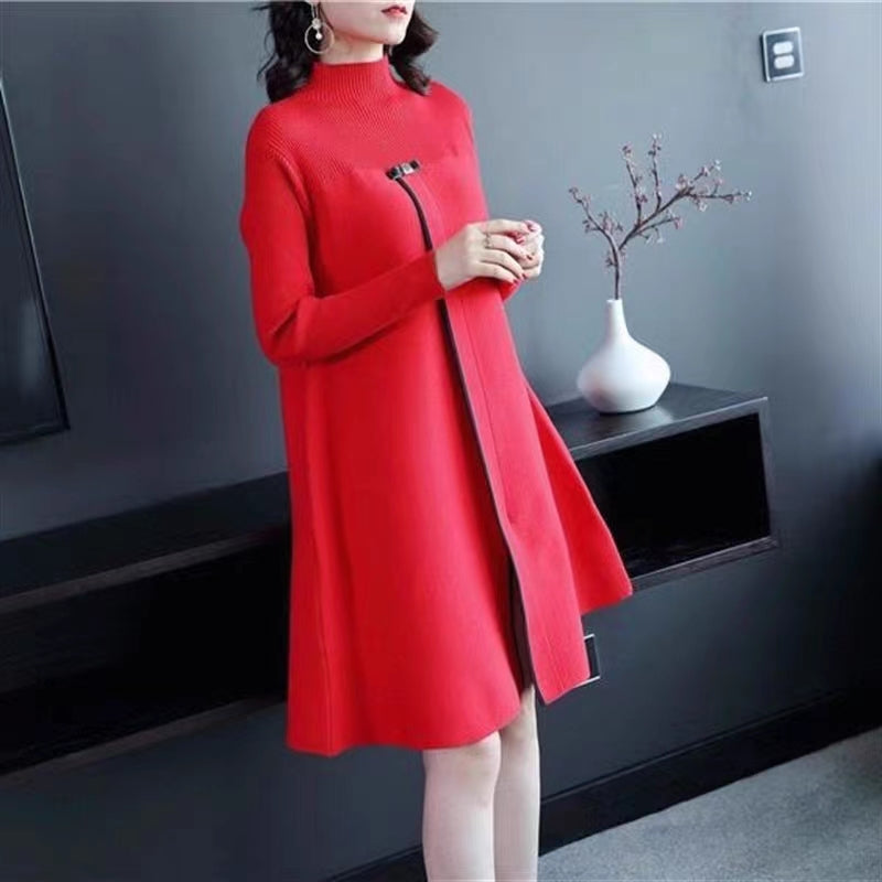 New Korea Style Loose Knitted Dresses for