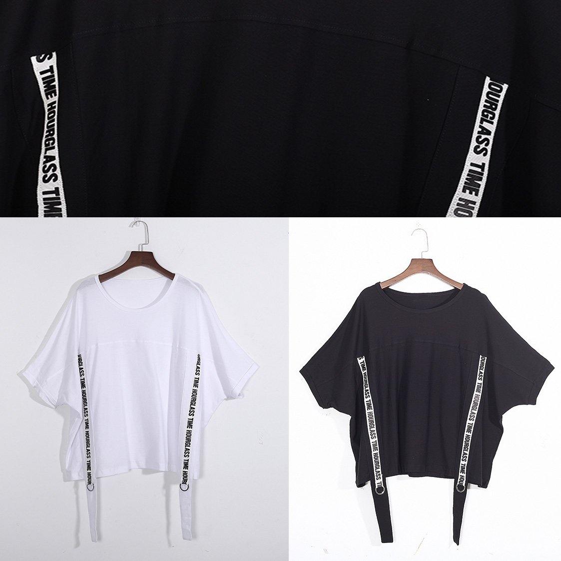 O Neck Cotton Shirts Shirts White Blouses Summer