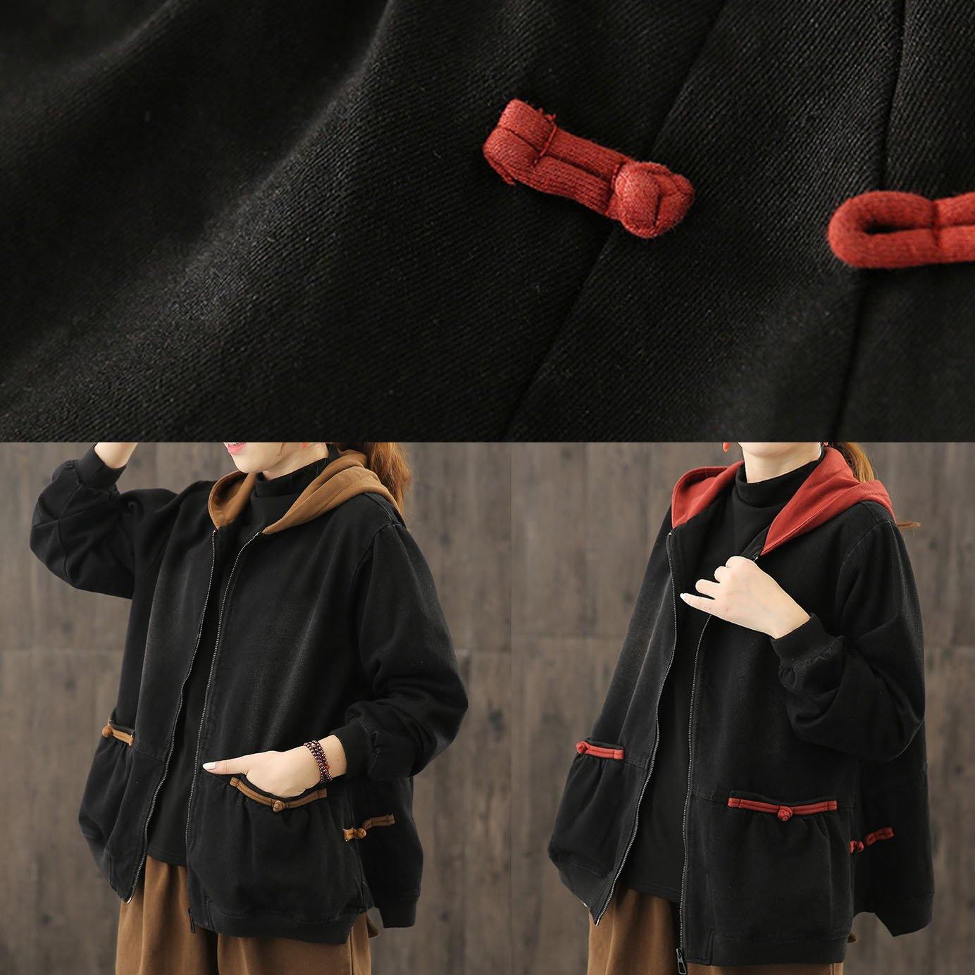Classy Yellow Trench Coat Wardrobes Hooded Zippered Jackets