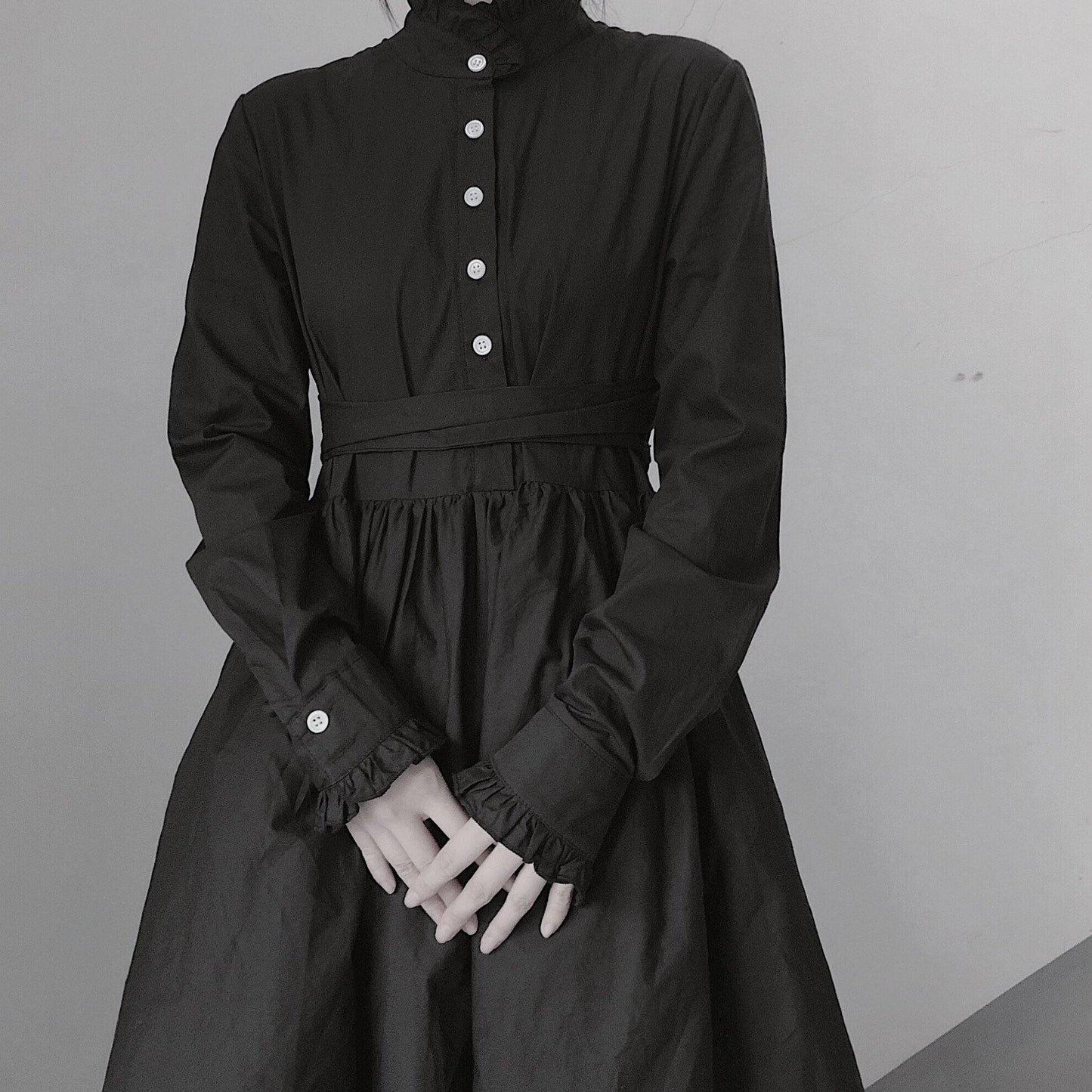 Diy Stand Collar Large Hem Spring Tunics for Ideas Black Dresses