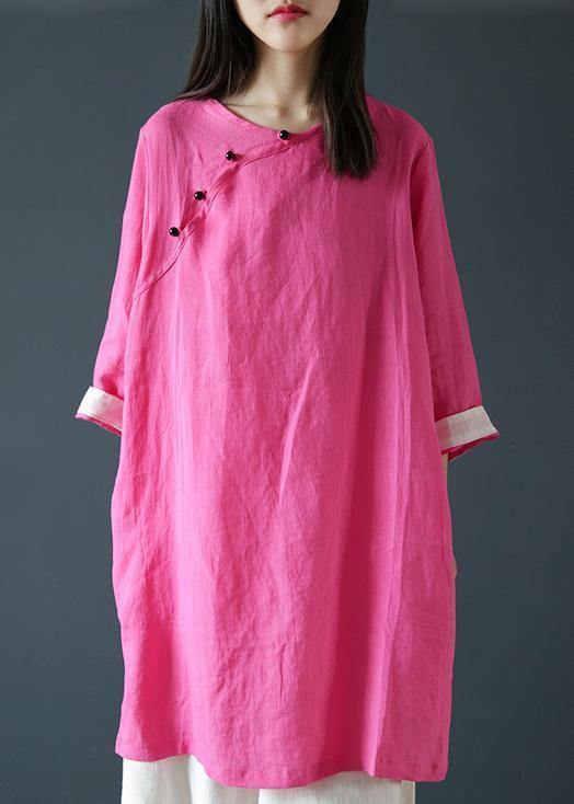 Diy O Neck Linen Summer Shirts Wardrobes White Blouses