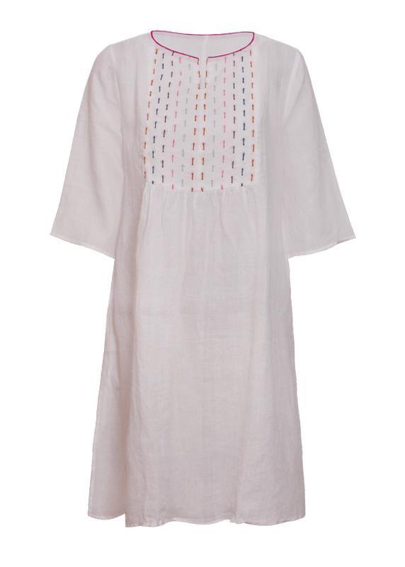 Diy O Neck Cinched Linen Blouse Photography White Blouses
