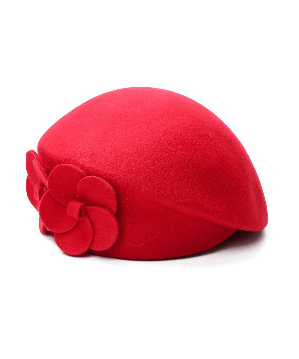 Mulberry Versatile Woolen Beret Hat
