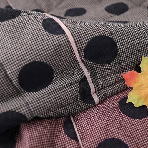 Fine Clothing Jackets Black Plaid Dotted V Neck Button Down Parka