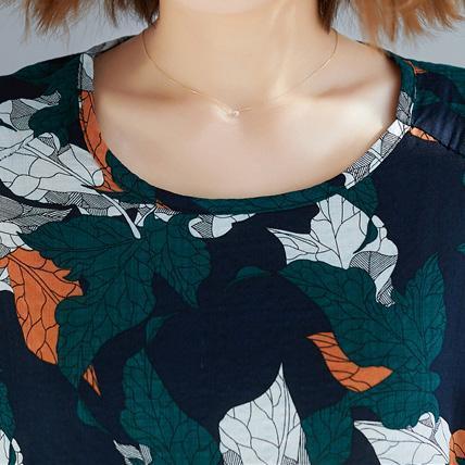 French Cotton Linen Tops Blouses Fitted Wardrobes O Neck Cinched Art Top