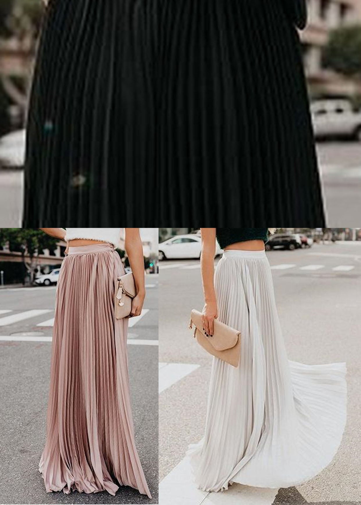 Grey Chiffon Beach Skirts Exra Large Hem Summer