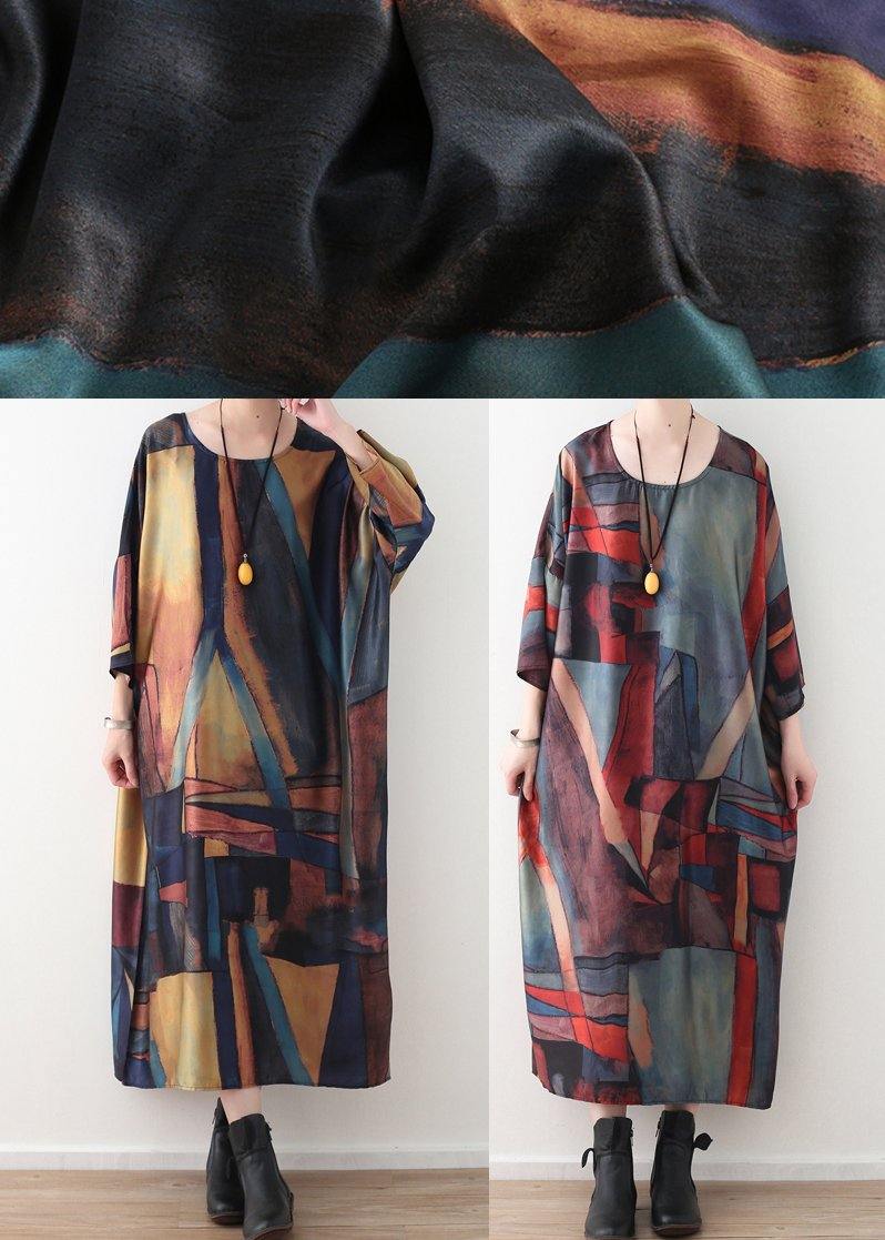 Unique Saitn Red and Green Spring Robe