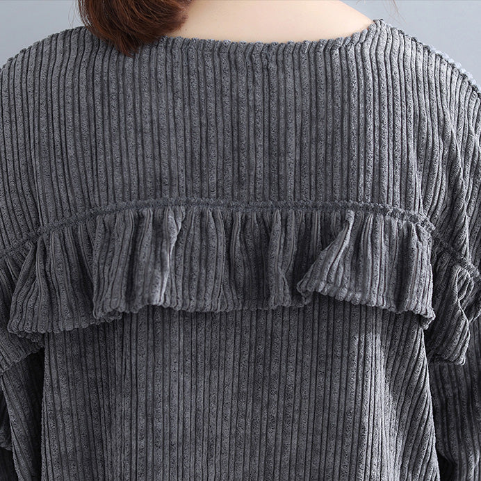 Kintted Dress Loose Pullover Long Shirt