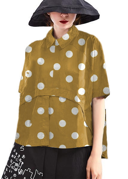 Yellow polka dot/Ships 30 Days