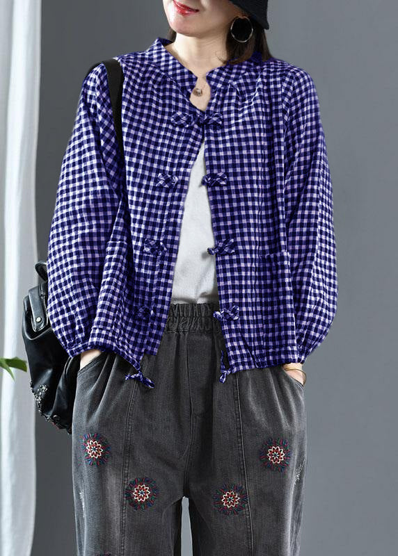 Yellow O-neck Plaid Fall Long Sleeve Trench