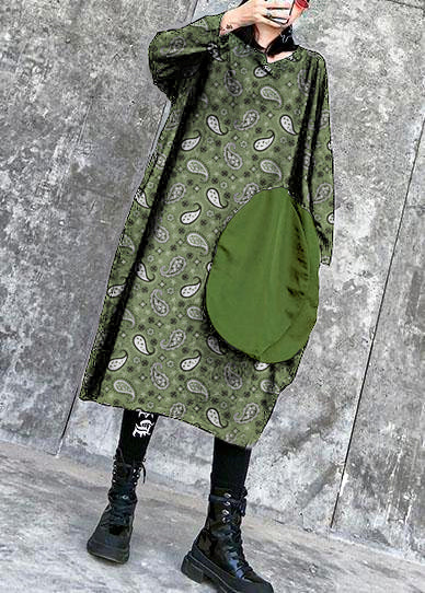 100% Black Linen Cotton Clothes for O Neck Pockets Art Spring Dresses