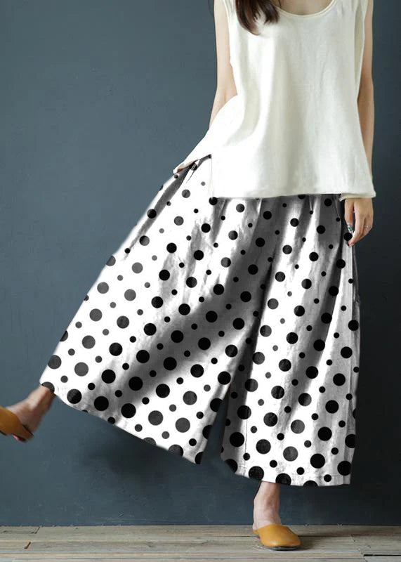 White polka dots/Ships in 15 Days
