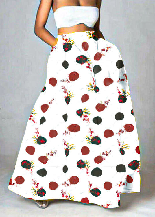 White-polka dots/Ships in 15 Days