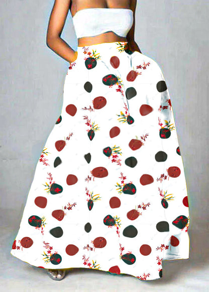 White-polka dots/Ships in 15 Days