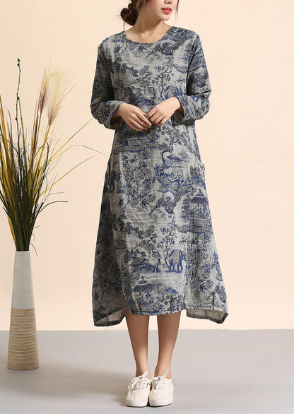 Khaki Oversized Cotton Dresses Shirt Dress Blouses
