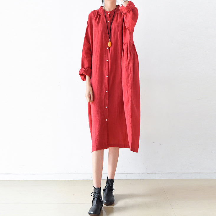 Fall Linen Dresses Linen Shirt Dress Maternity Dresses