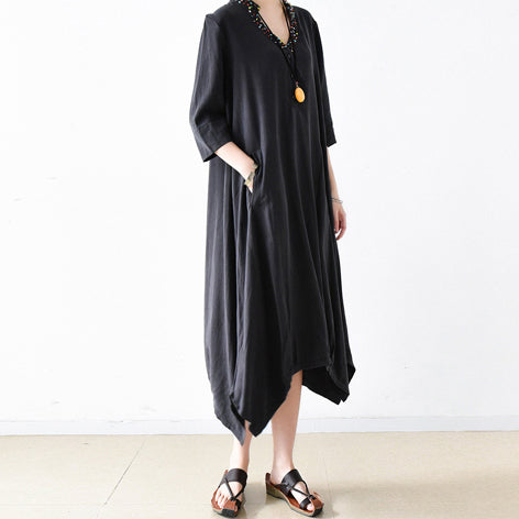 Trend Autumn Dress Oversize Maxi Dresses