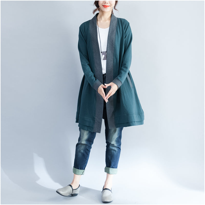 Winter Wrap Cotton Coat Long Sleeve Cardigans
