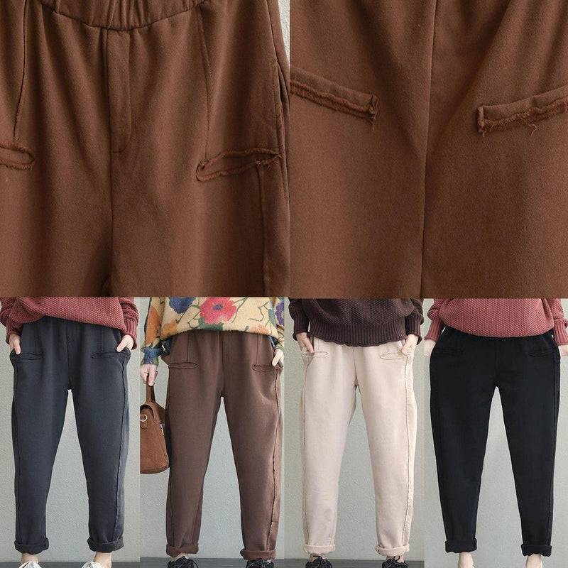 Brushed Thicken Pants for Winter