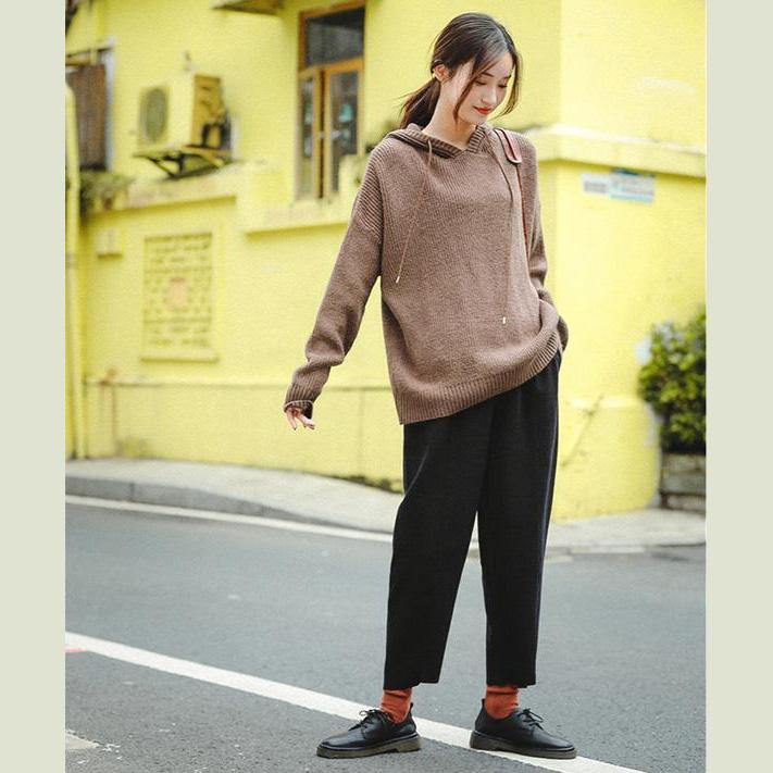 Loose Hoodie Sweater Fleece Tops