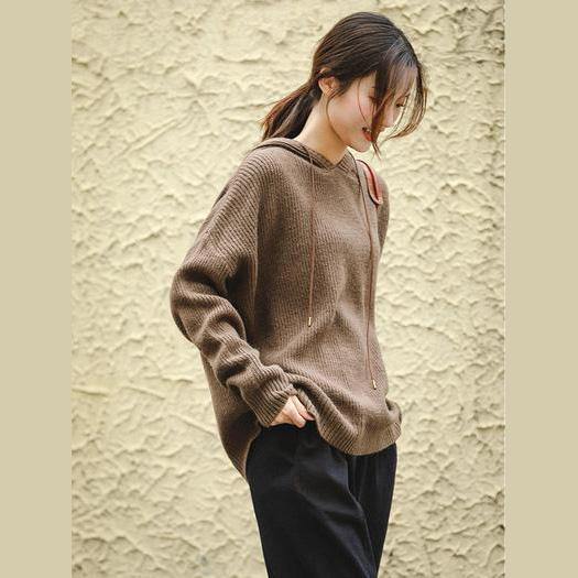 Loose Hoodie Sweater Fleece Tops