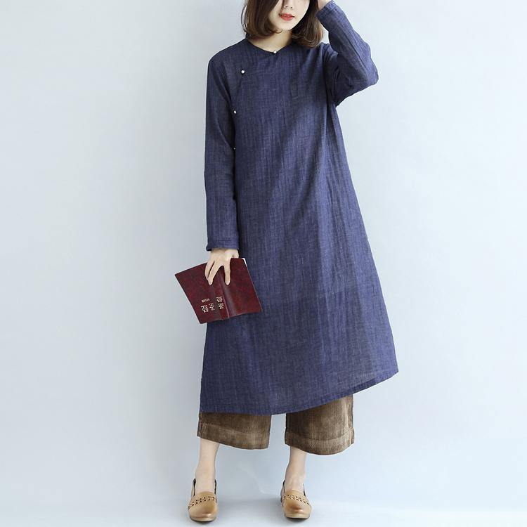 Spring Long Cotton Dresses Maxi Dress Gown Caftan Traveling Dress
