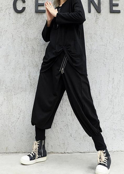 Fall New High Waist Pants Loose Harem Pants