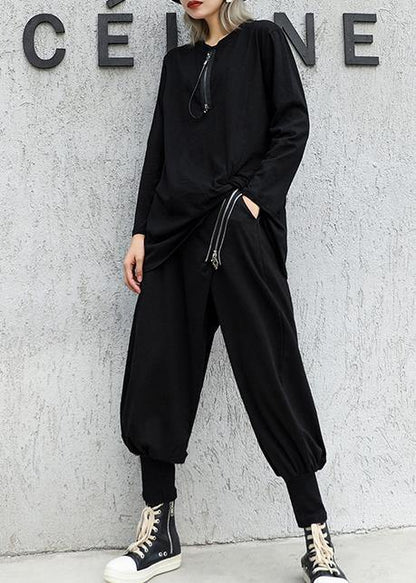 Fall New High Waist Pants Loose Harem Pants