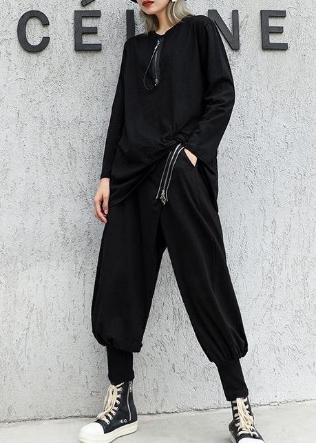 Fall New High Waist Pants Loose Harem Pants
