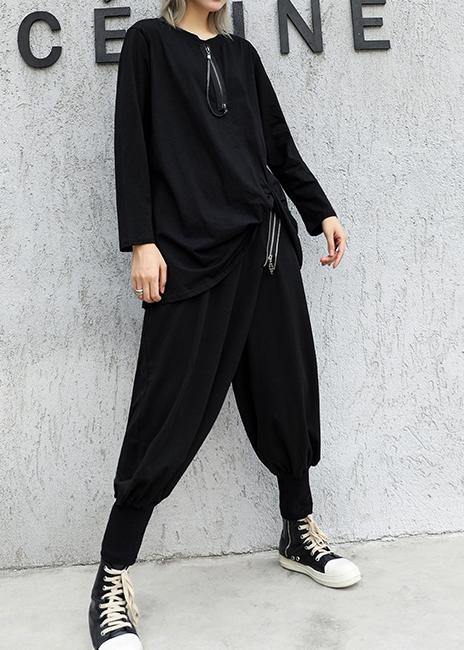 Fall New High Waist Pants Loose Harem Pants