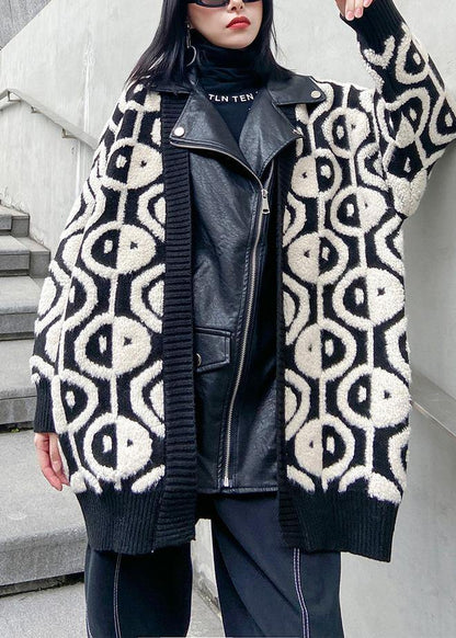 New Autumn Winter Leisure Thickening Knitted Pu Leather Jacket