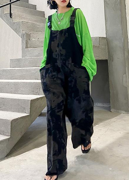 Popular Overalls Summer Large Size Loose Straight Tube Siamese Pants