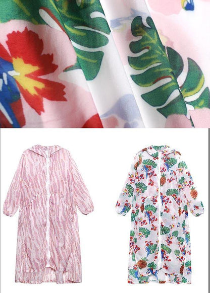 New Summer Long Print Loose Sunscreen Clothing