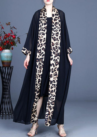 Summer Long Style With Leopard Print