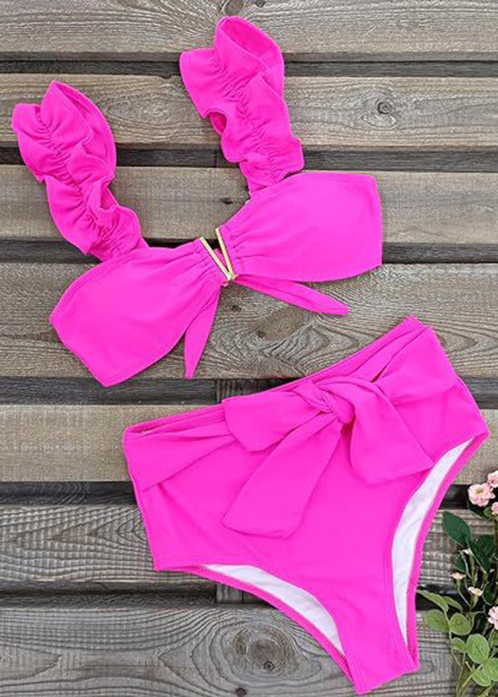 New Green Bikini Fresh and Swimwear Set