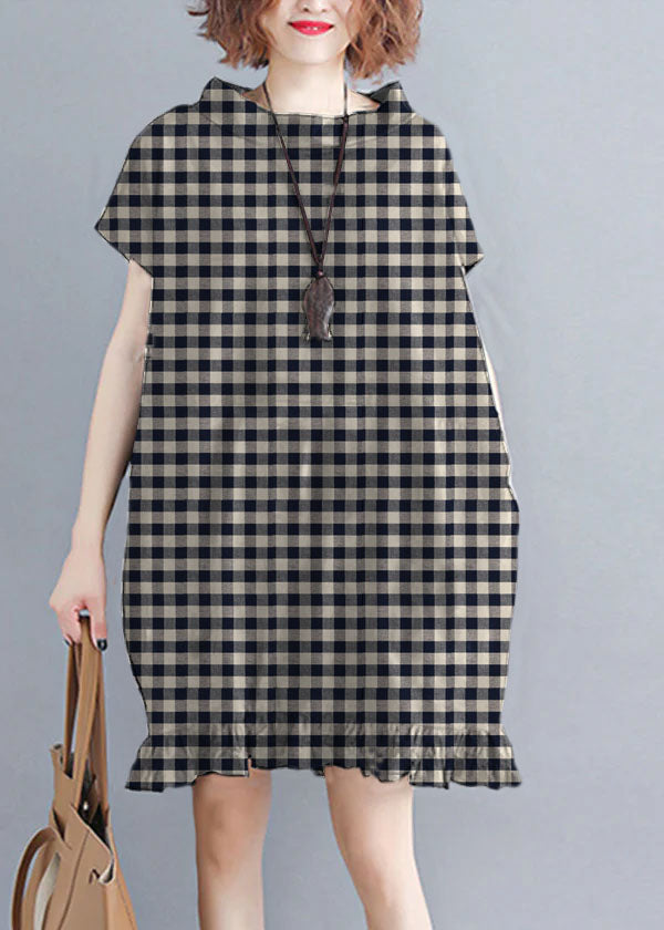 Black plaid/Ships 15 Days