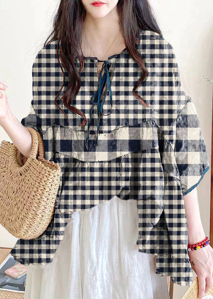 Black plaid/Ships 15 Days