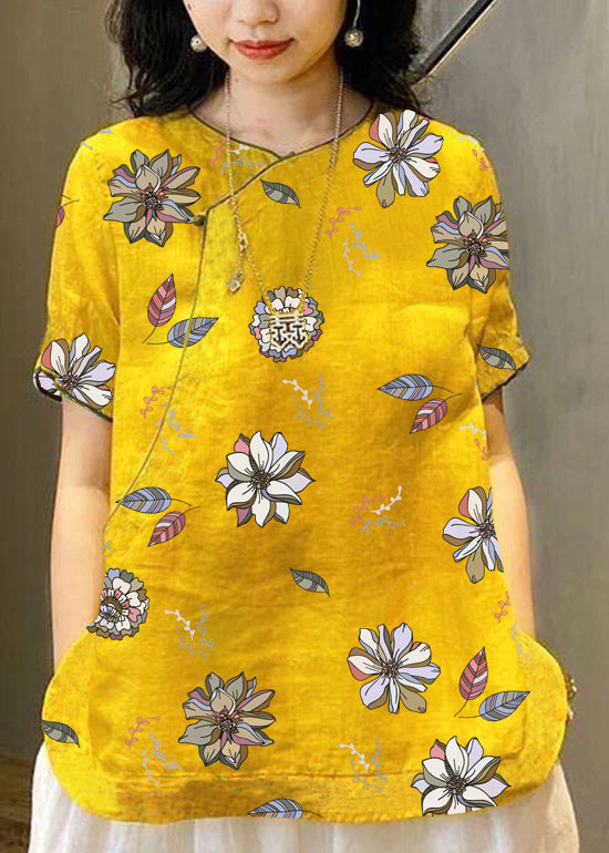 Yellow hand drawn flowers/ships 15 days