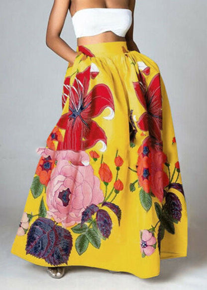 Yellow Floral/Ships in 24 hours