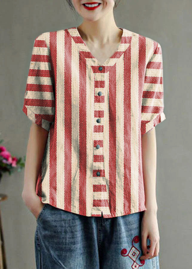 Red stripes /Ships 15 Days