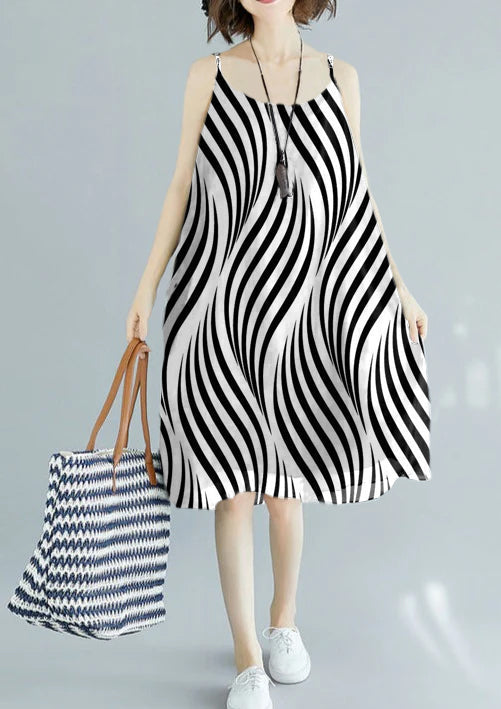 Handmade Black Chiffon Clothes for Spaghetti Strap Maxi Summer Dress