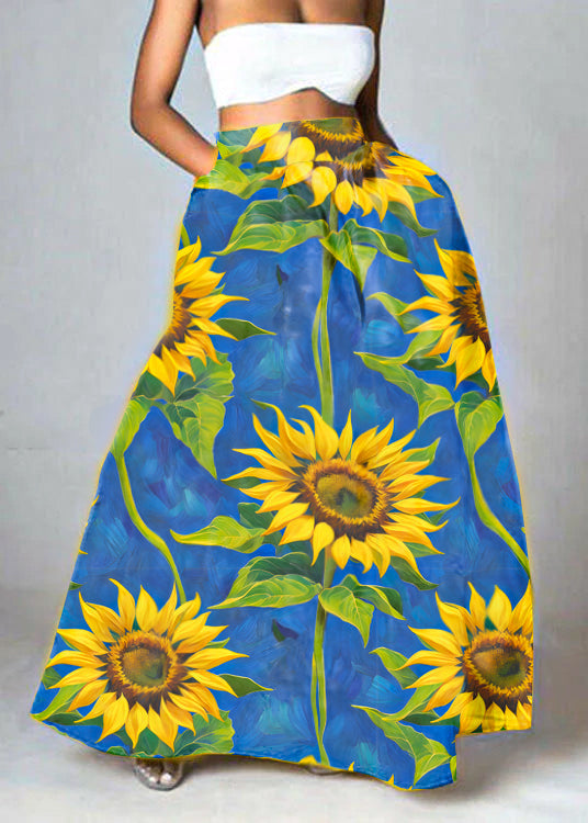 Blue-sunflower/Ships in 15 Days