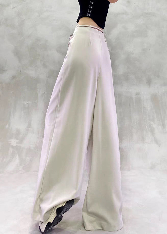 Apricot Pockets Summer Spandex Pants High Waist