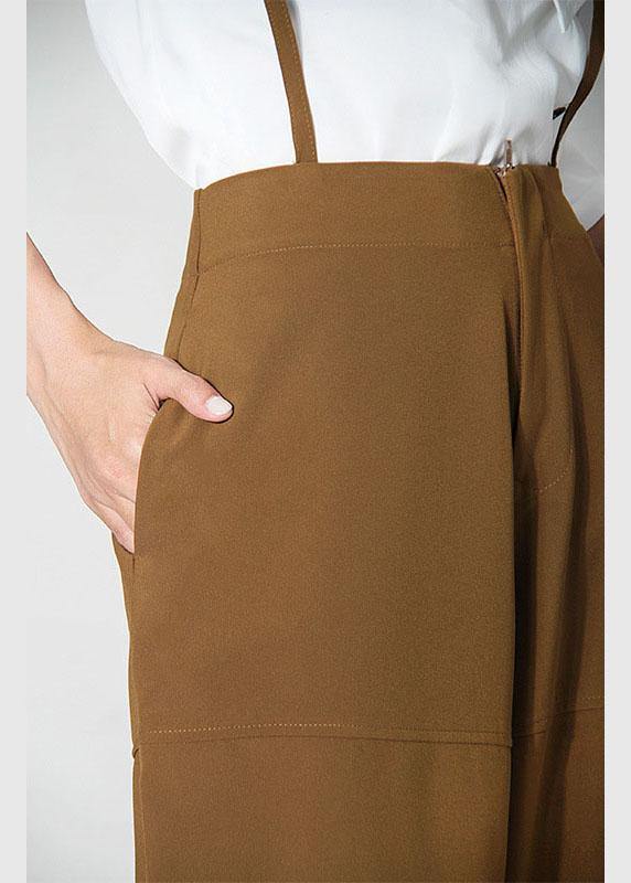 Art Brown High Waist Carpenter Pants Pants