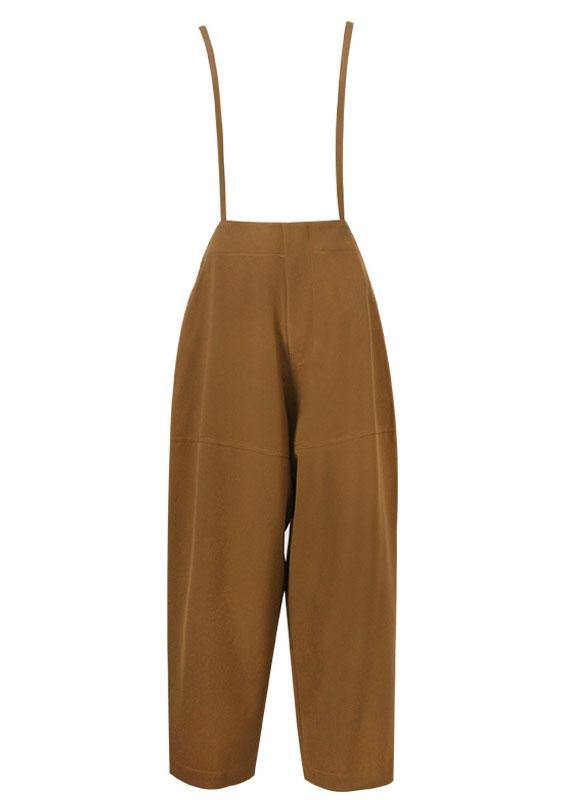 Art Brown High Waist Carpenter Pants Pants