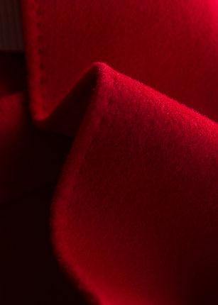 Art Notched Tie Waist Outfitred Woolen Coats