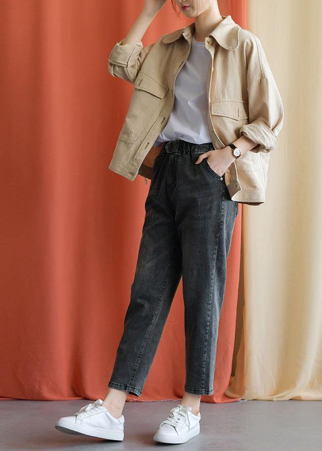 Art Nude Cotton Clothes for Big Pockets Cotton Fall Coat