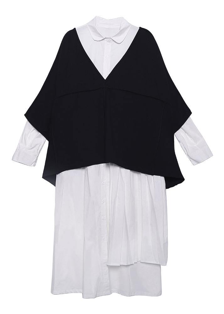 Autumn Suit Temperament Large Size Western Style Dress Vest Two-piece