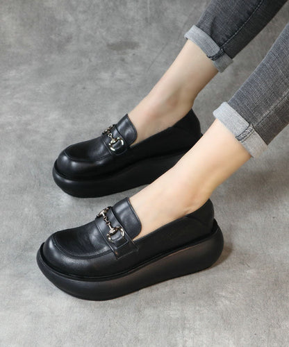 Black Loafers for Platform Loafers